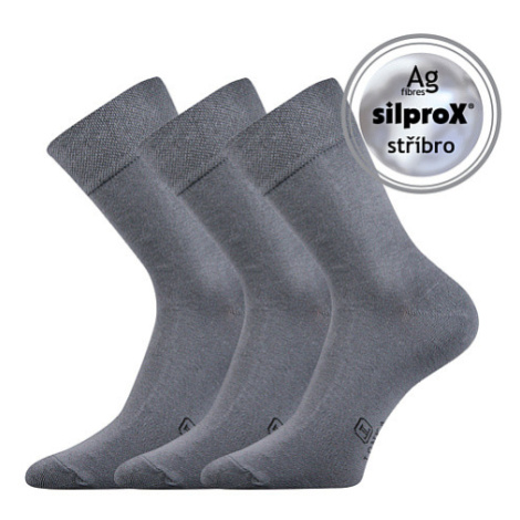 Ponožky LONKA Dasilver svetlo šedé 3 páry 111656