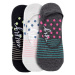 Meatfly PACK - dámske ponožky Low socks S19 F / Dots, Stripe s