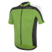 Pánsky cyklistický dres s krátkym rukávom RH+ Space Jersey, grass green black white