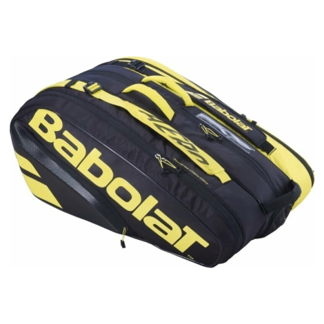 Babolat Pure Aero RH X 12 Black/Yellow Tenisová taška