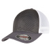 FLEXFIT 360 OMNIMESH CAP 2-TONE Char/White