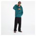 Mikina PREACH Relaxed Oval Logo Hoody University Green M