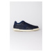ALTINYILDIZ CLASSICS Men's Navy Blue Lace-Up Flexible Comfort Sole Daily Sneaker Shoes