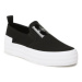 Calvin Klein Jeans Tenisky Bold Vulc Flat Slipon YW0YW01040 Čierna