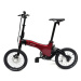 Skladací elektrobicykel SHARVAN e-SHARVAN - black red metalic