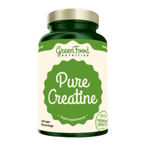 GreenFood Nutrition GreenFood Pure Creatine 120 kapsúl