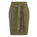 Boss Mini sukňa C_Virella-D 50454549 Zelená Regular Fit