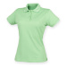 Henbury Dámske funkčné polo tričko H476 Lime Green