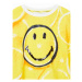 Desigual Tričko SMILEY WORLD 23SGTK23 Žltá Flare Fit