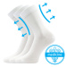 Ponožky LONKA Drmedik white 3 páry 119272
