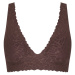 Dámská podprsenka Sloggi Zero Feel Lace 2.0 Top hnědá BROWN XS