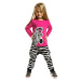 Dievčenský set Denokids CFF-20S1-407/Pink, Black, White