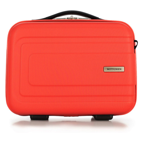 Červený kozmetický cestovný kufrík z kolekcie Tour Wittchen