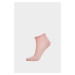 PONOŽKY GANT THIN ANKLE SOCKS FADED PINK