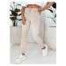 VELARA women's sweatpants cream Dstreet