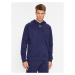 Under Armour Mikina Ua Rival Fleece Hoodie 1379757 Tmavomodrá Loose Fit