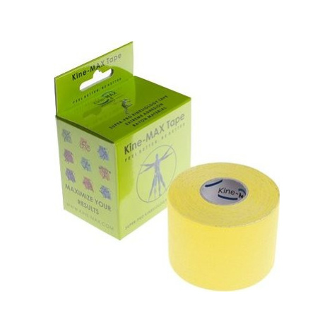 Kine-MAX SuperPro Rayon kinesiology tape žltá