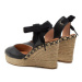 Hispanitas Espadrilky HV243382 Čierna