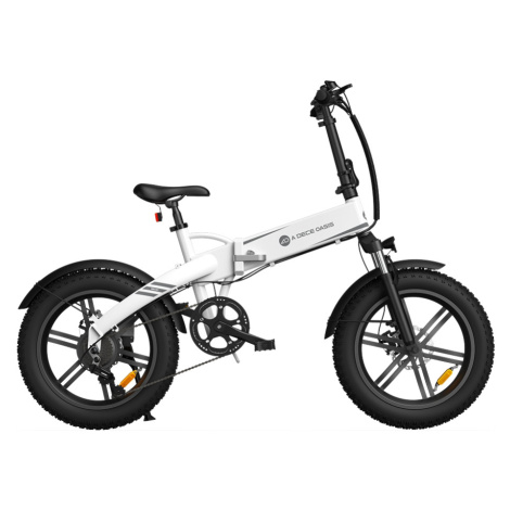 ADO A20F Beast, skladací elektrický bicykel - Biela