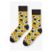 Pánske aj dámske unisex ponožky 078 - More žluto-oranžová