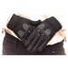 Detské čierne zimné rukavice 6-12Y ELLIE