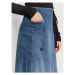G-Star Raw Džínsová sukňa Wrap D19671-C966-C945 Modrá Regular Fit