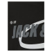 Jack & Jones Plus Tričko 'BLACK'  sivá / čierna