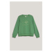 MIKINA GANT REG TONAL SHIELD C-NECK SWEAT DUSTY GREEN