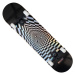 Skateboard ROCKET Prism Foil Silver 7.75 IN