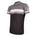 Men's Jersey Sensor Cyklo Summer Stripe Black/Grey