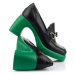 Topánky Na Platforme Karl Lagerfeld Klasp Loafer Čierna