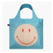 Skladacia nákupná taška LOQI SMILEY Geometric