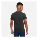 Nike NSW SI SS TEE Chlapčenské tričko, tmavo sivá, veľkosť