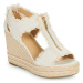 MICHAEL Michael Kors  BERKLEY MID WEDGE  Sandále Biela