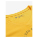 Žlté dámske rýchloschnúce tričko ALPINE PRE NEGA