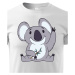 Detské tričko s potlačou Koaly - narodeninový darček pre dieťa