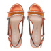 Stuart Weitzman Sandále Mondrian Glam 100 Sa SC242 Oranžová