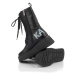 Topánky Na Platforme Karl Lagerfeld Zephyr Hi Lace Boot Čierna