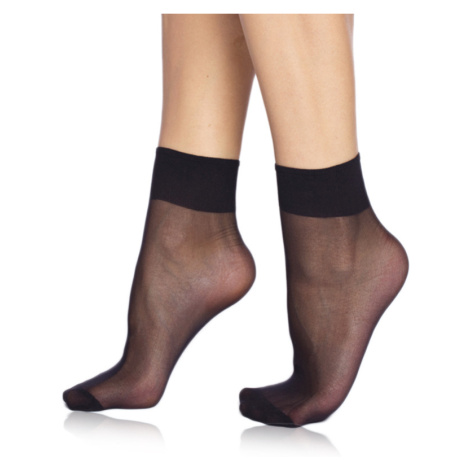 Bellinda DIE PASST SOCKS 20 DEN - Dámske pančuchové matné ponožky - čierna