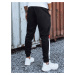 Men's sweatpants with cuff black Dstreet