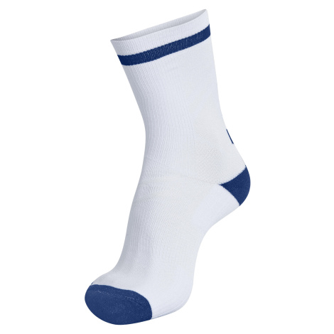 Pánske ponožky na hádzanú elite modro-biele Hummel