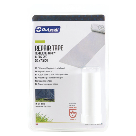 Samolepiace záplaty Outwell Repair Tape Clear Farba: biela