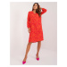 Fuchsia loose dress with buttons SUBLEVEL