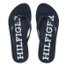 Tommy Hilfiger Žabky Strap Beach Sandal FW0FW07901 Tmavomodrá