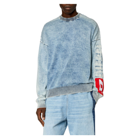 Sveter Diesel K-Zeros Knitwear Faded Denim