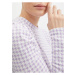 Svetlo fialový dámsky ľahký kockovaný sveter ORSAY