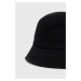 Bavlnený klobúk Fila čierna farba, bavlnený