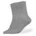 Barefoot ponožky - Crew - Essentials - Grey - 3 pack