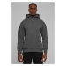 Men's Zipped High Neck Sweatshirt Grey