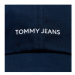 Tommy Jeans Šiltovka Linear Logo AW0AW15845 Tmavomodrá